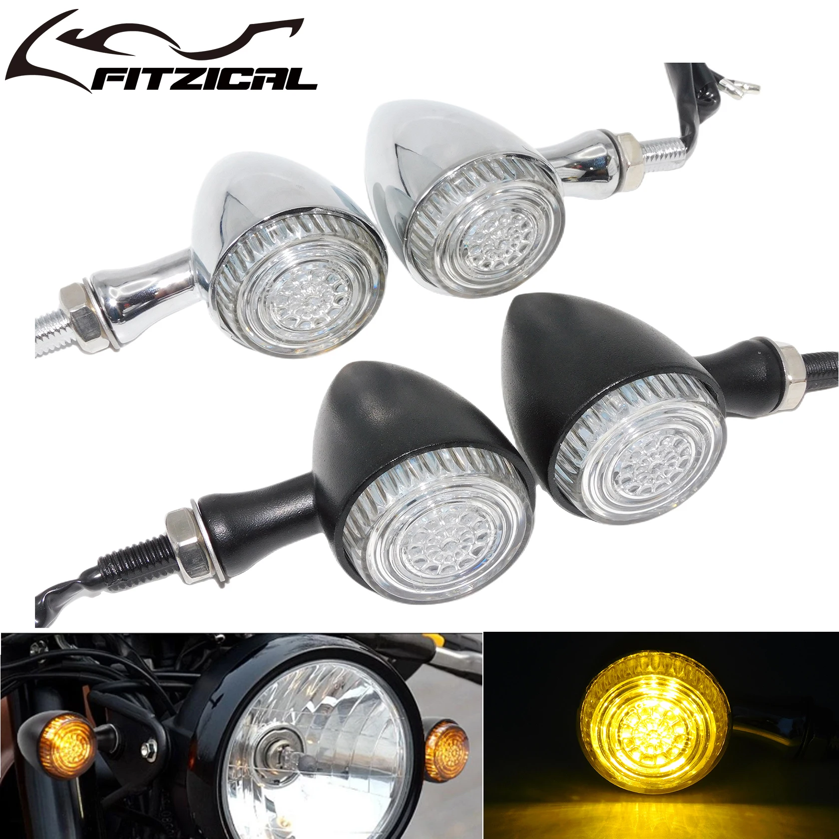 10mm Motorcycle Led Turn Signal Lights Amber Flasher Indicator Light For Harley Sportster XL Touring Dyna For Honda Cafe Racer
10mm Motorcycle Led Turn Signal Lights Amber Flasher Indicator Light For Harley Sportster XL Touring Dyna For Honda Cafe Racer