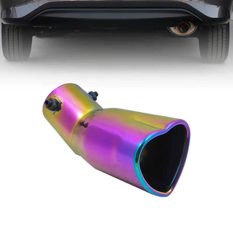 Car exhaust pipe is suitable for Cruze new Tiida Xenia Vios color stainless steel muffler tail throat decoration tail pipe
Car exhaust pipe is suitable for Cruze new Tiida Xenia Vios color stainless steel muffler tail throat decoration tail pipe