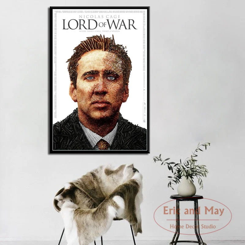 Lord Of War Classic Movie Nicolas Cage Canvas Painting Posters And Prints Wall Art Picture Vintage Decoration Home Decor Cuadros
Lord Of War Classic Movie Nicolas Cage Canvas Painting Posters And Prints Wall Art Picture Vintage Decoration Home Decor Cuadros