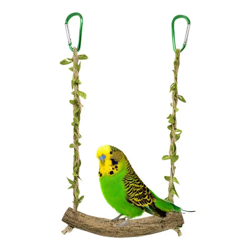 Swing Perch Bird Toy Climbing Chewing Toy Birdcage Parrot Perch Hanging Swing for Parakeets Cockatiels Finches Pet Supplies
Swing Perch Bird Toy Climbing Chewing Toy Birdcage Parrot Perch Hanging Swing for Parakeets Cockatiels Finches Pet Supplies