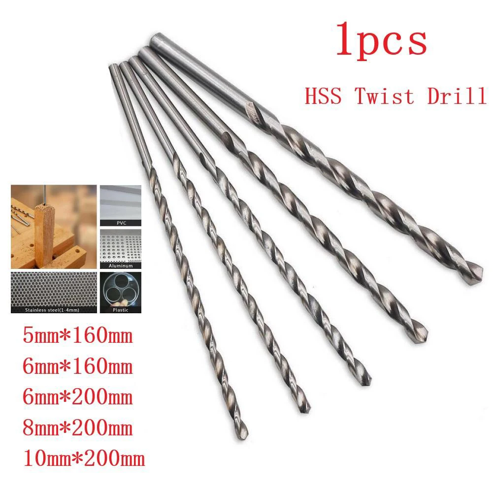 Metal Carpentry Drill Drill Bit HSS High Speed Steel Metal Wood Drilling W/ Straight Shank Woodworking Tools Accessories
Metal Carpentry Drill Drill Bit HSS High Speed Steel Metal Wood Drilling W/ Straight Shank Woodworking Tools Accessories