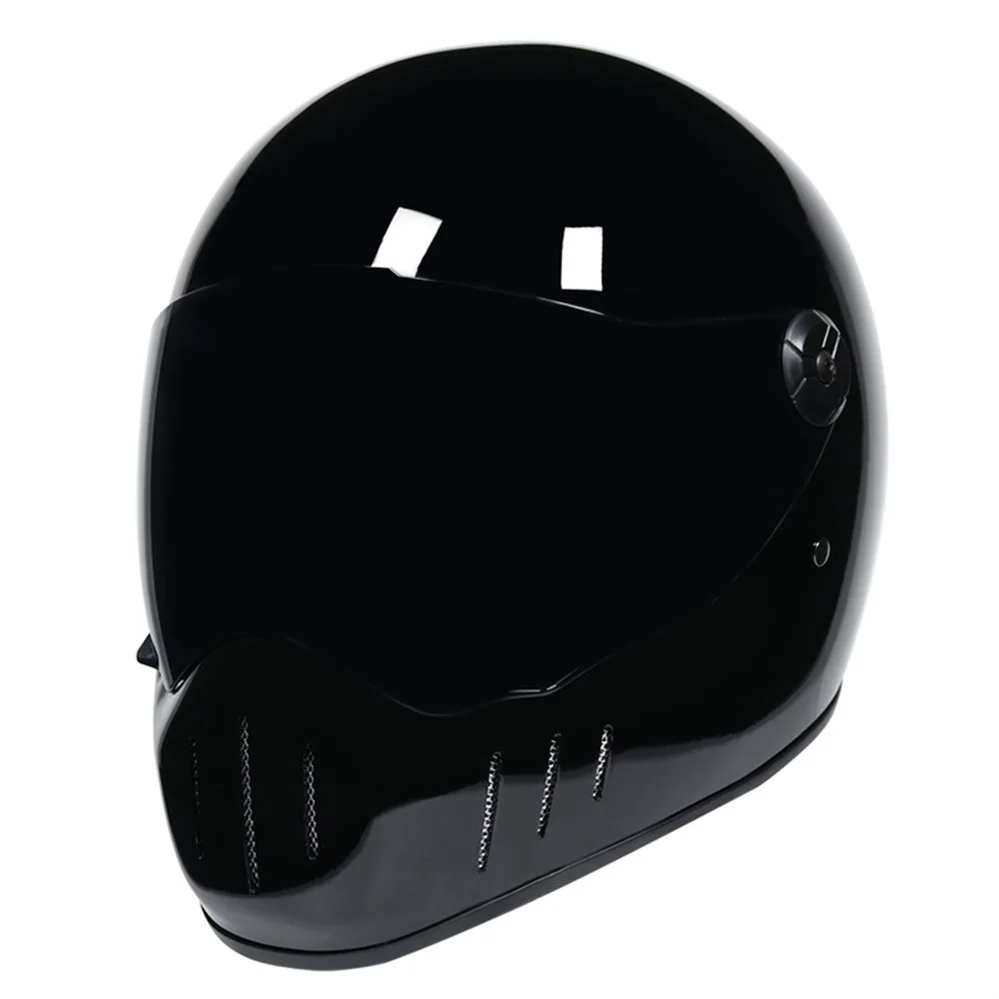 Vintage Japan Korea Fiberglass Full Face Motorcycle Helmet Cafe Racer Retro Motocross Racing Off Road Casque Moto Capacete DOT
Vintage Japan Korea Fiberglass Full Face Motorcycle Helmet Cafe Racer Retro Motocross Racing Off Road Casque Moto Capacete DOT