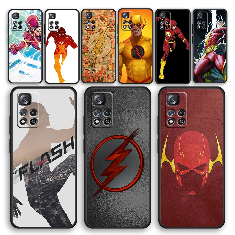 The Flash Man Superhero Black Phone Case For Xiaomi Redmi Note 12 11E 11S 11 11T 10 10S 9 9T 9S 8T 8 Pro Plus 5G Cover Shell
The Flash Man Superhero Black Phone Case For Xiaomi Redmi Note 12 11E 11S 11 11T 10 10S 9 9T 9S 8T 8 Pro Plus 5G Cover Shell
