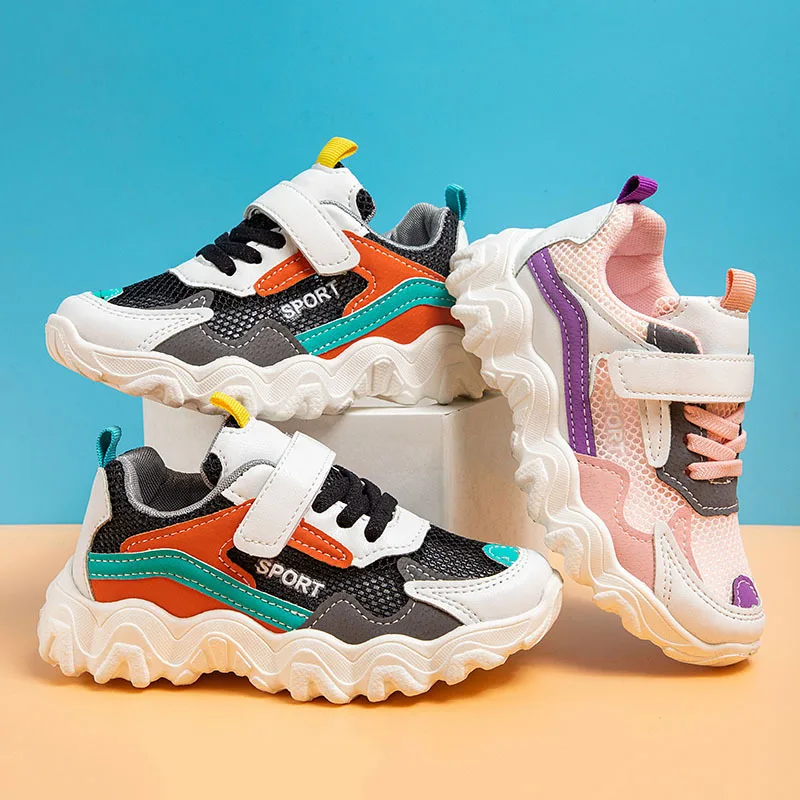 Size 26-37 Children Non-slip Running Sport Sneakers Boys Girls Breathable Mesh Casual Shoes Soft Sole Wear-resistant Kids Shoes
Size 26-37 Children Non-slip Running Sport Sneakers Boys Girls Breathable Mesh Casual Shoes Soft Sole Wear-resistant Kids Shoes