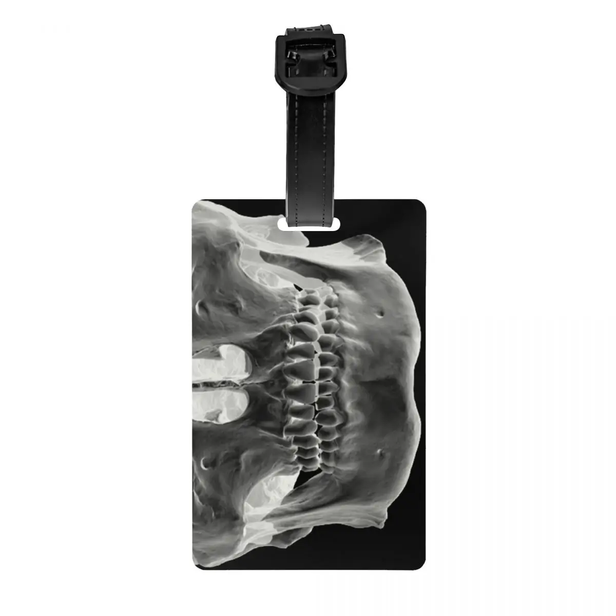 Skull X-Ray Luggage Tags Custom Tooth Baggage Tags Privacy Cover Name ID Card
Skull X-Ray Luggage Tags Custom Tooth Baggage Tags Privacy Cover Name ID Card