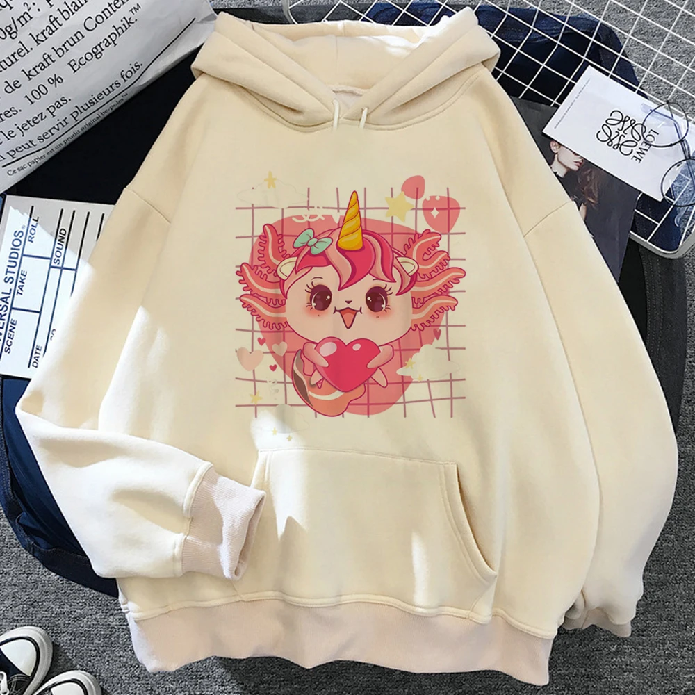 Axolotl hoodies women aesthetic graphic sweater women anime Hooded Shirt
Axolotl hoodies women aesthetic graphic sweater women anime Hooded Shirt