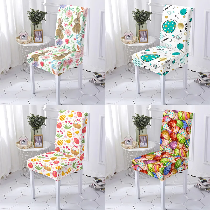 3D Easter Egg Print Stretch Chair Cover High Back Dustproof Home Dining Room Decor Chairs Living Room Lounge Chair Office Chair
3D Easter Egg Print Stretch Chair Cover High Back Dustproof Home Dining Room Decor Chairs Living Room Lounge Chair Office Chair