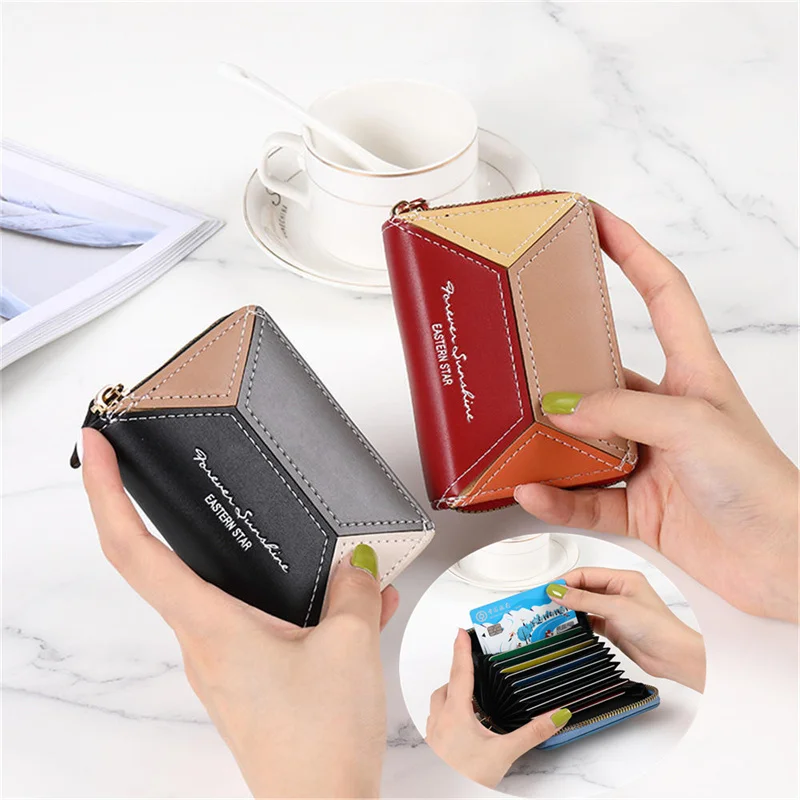 Business Card Holder Wallet Women/men Gray Bank/ID/Credit Card Holder Card Wallet PU Leather Protects Case Coin Purse
Business Card Holder Wallet Women/men Gray Bank/ID/Credit Card Holder Card Wallet PU Leather Protects Case Coin Purse