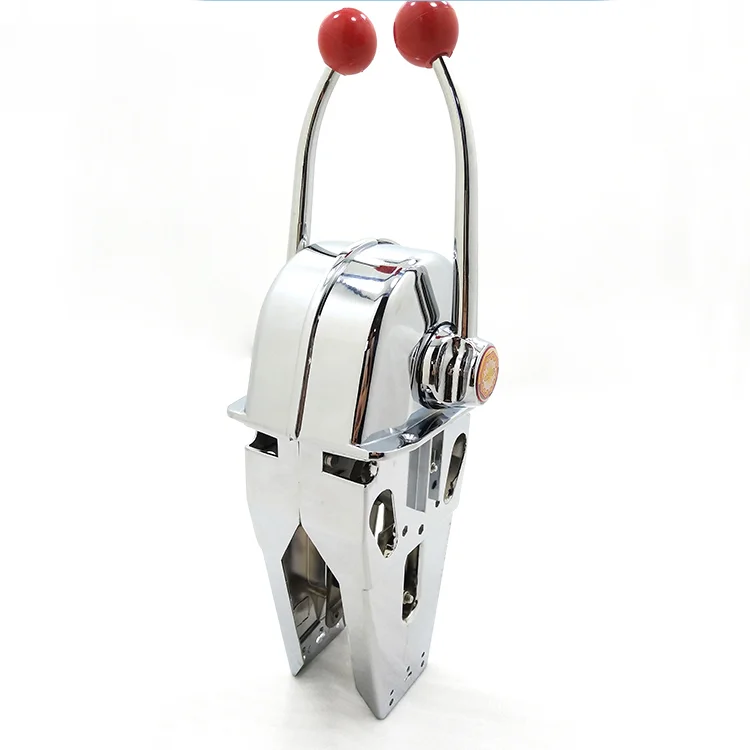 Morse control lever accelerator and gear shift control box for boat engines
Morse control lever accelerator and gear shift control box for boat engines