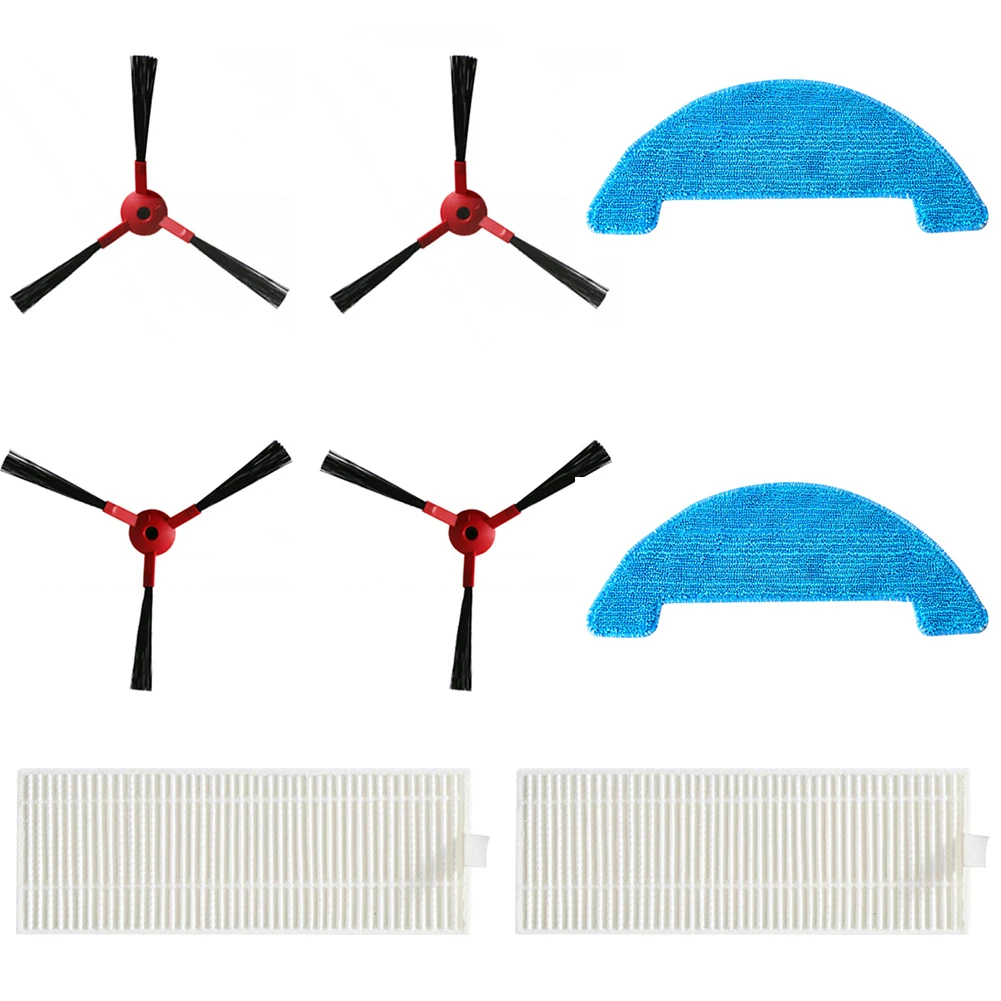Main Roller Brush Side Brush Filter Mop Cloth Kit Rags Water Tank Filter For SmartAi G50 / For 360 C50 Robot Vacuum Cleaner
Main Roller Brush Side Brush Filter Mop Cloth Kit Rags Water Tank Filter For SmartAi G50 / For 360 C50 Robot Vacuum Cleaner
