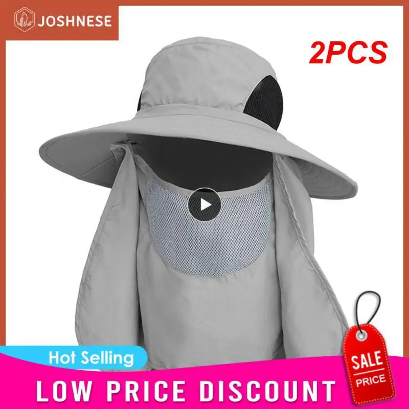 2PCS Fishing Hat Fits All Fishing Bucket Hats Unisex Large Brim Sun Hat Hiking Sun Protection Hats Sun Fisherman Hat Quick
2PCS Fishing Hat Fits All Fishing Bucket Hats Unisex Large Brim Sun Hat Hiking Sun Protection Hats Sun Fisherman Hat Quick