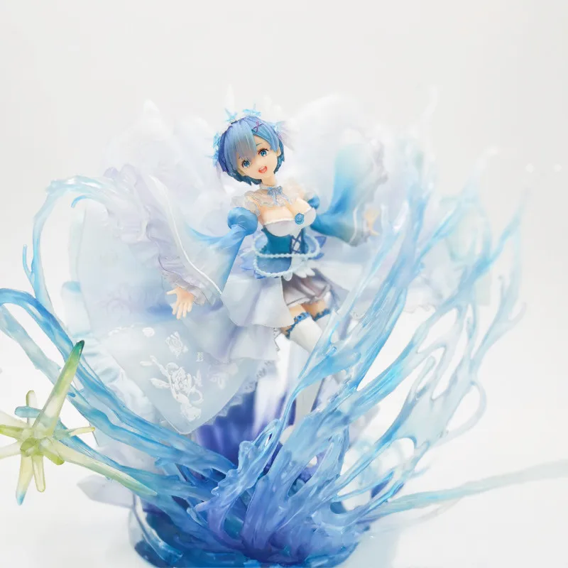 Boxed 28CM Anime Re:life In A Different World From Zero Rem Figure Crystal Dress PVC Action Figurine Model Toys Collectable Gift
Boxed 28CM Anime Re:life In A Different World From Zero Rem Figure Crystal Dress PVC Action Figurine Model Toys Collectable Gift