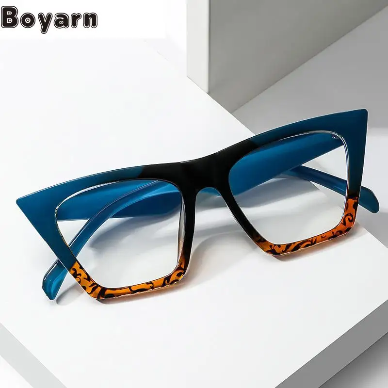 Boyarn New High-definition Anti Blu Ray Glasses, Fashionable And Simple Square Glasses Frame, Ins, Personality, Pigment Color, F
Boyarn New High-definition Anti Blu Ray Glasses, Fashionable And Simple Square Glasses Frame, Ins, Personality, Pigment Color, F