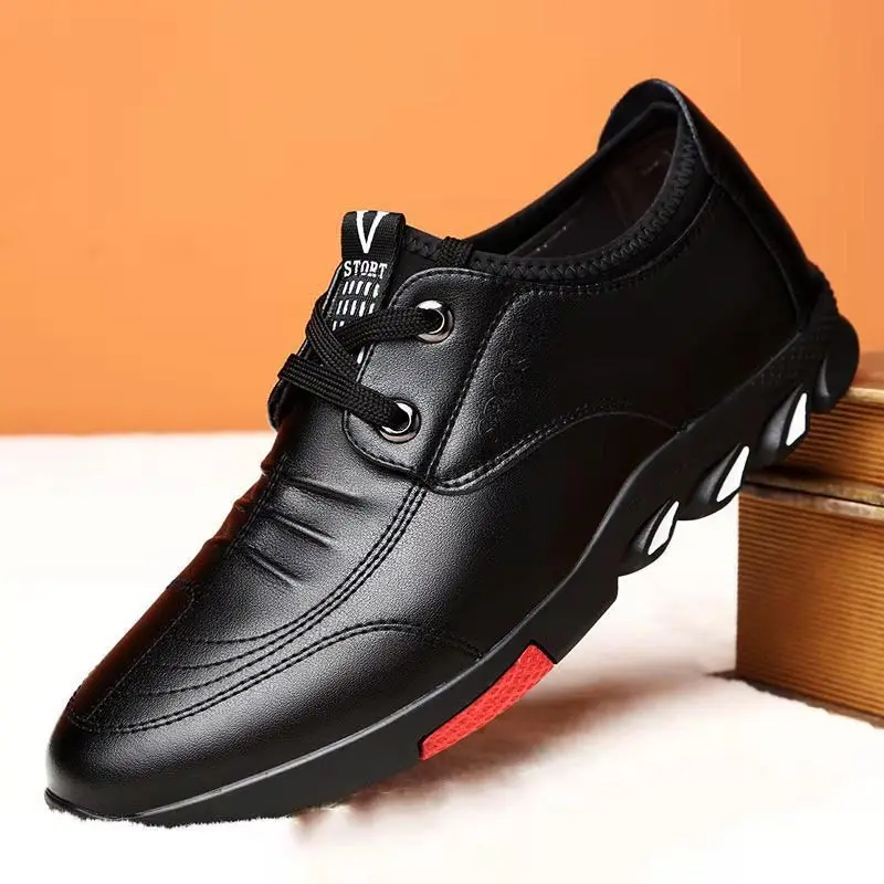 PU Leather 2022 New Men Shoes Spring Casual Men's Shoes Fashion Breathable Flat Walking Shoes Male Soft Sole Light Shoes sports
PU Leather 2022 New Men Shoes Spring Casual Men's Shoes Fashion Breathable Flat Walking Shoes Male Soft Sole Light Shoes sports