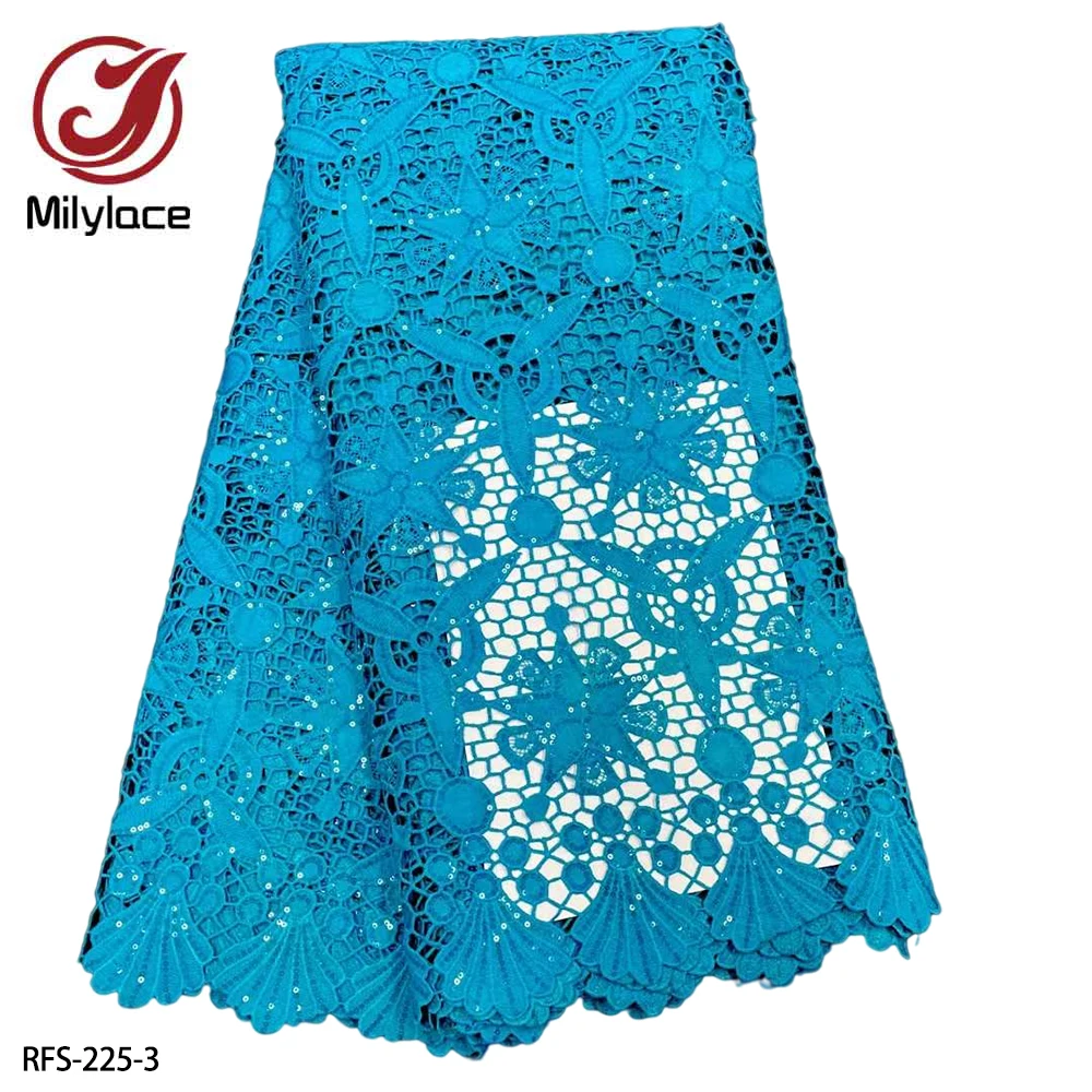 High Quality African Tulle Net Lace Hot Sale French Sequins and Embroidered Lace Fabric 2022 for Party Wedding Dress RFS-225
High Quality African Tulle Net Lace Hot Sale French Sequins and Embroidered Lace Fabric 2022 for Party Wedding Dress RFS-225