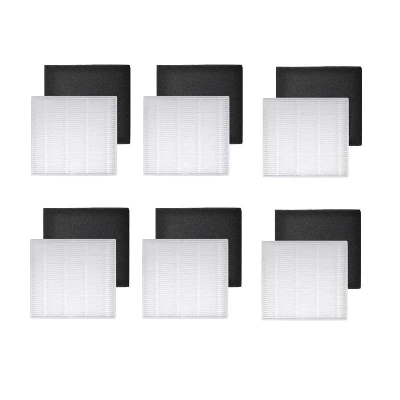 6 Pack High Efficiency Filter & Sponge Filter Kit Part Fit For ILIFE V8S Robotic Replacement Accessories
6 Pack High Efficiency Filter & Sponge Filter Kit Part Fit For ILIFE V8S Robotic Replacement Accessories