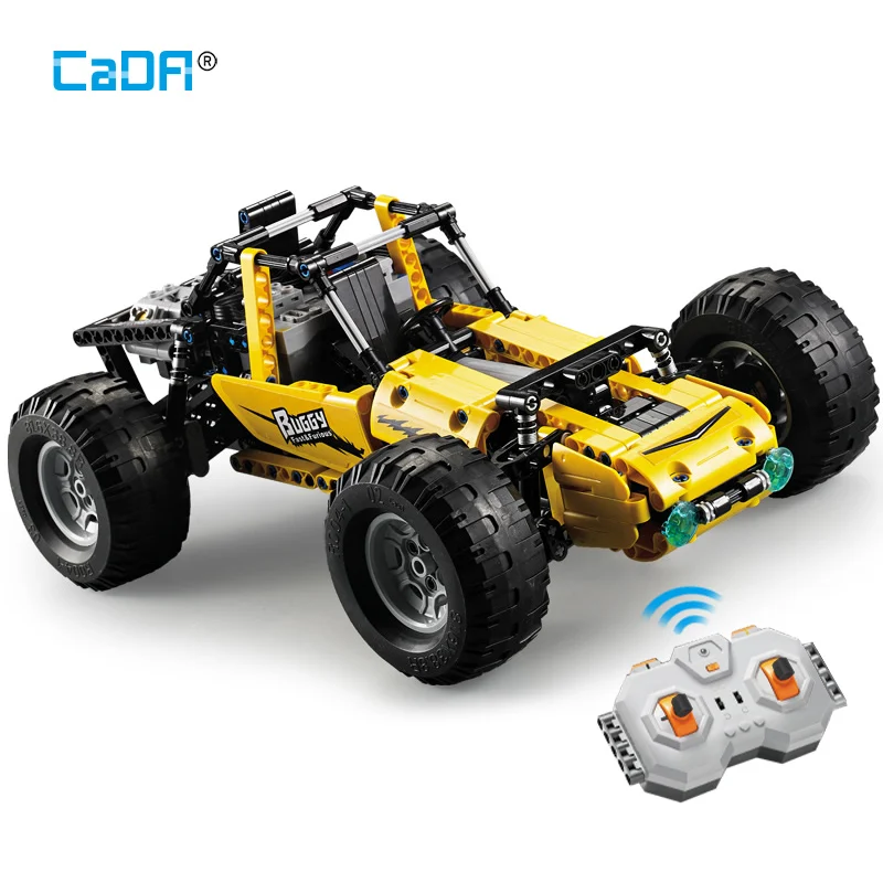 Cada 522pcs 2.4Ghz Climbing Trucks City RC Racing Car All Terrain Off-Road Building Blocks Bricks Toys for Kids
Cada 522pcs 2.4Ghz Climbing Trucks City RC Racing Car All Terrain Off-Road Building Blocks Bricks Toys for Kids