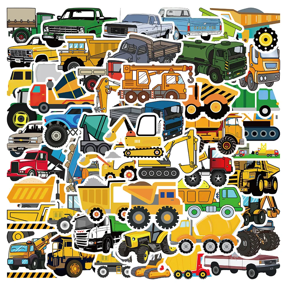10/50pcs Excavator engineering car earth-moving car Cartoon Stickers DIY Scrapbooking Stationery For Baby Kids Study Sticker Toy
10/50pcs Excavator engineering car earth-moving car Cartoon Stickers DIY Scrapbooking Stationery For Baby Kids Study Sticker Toy