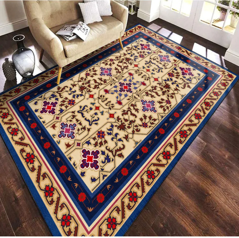 Fashionable Nordic Modern Abstract Light Luxury Retro Old Flower American Living Room Bedroom Bedside Carpet Floor Mats Tapis
Fashionable Nordic Modern Abstract Light Luxury Retro Old Flower American Living Room Bedroom Bedside Carpet Floor Mats Tapis