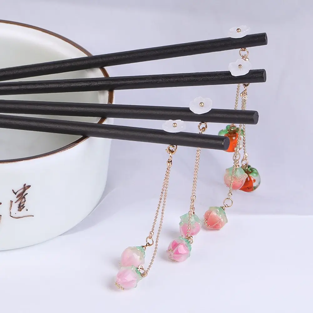 Props Wood Stick Strawberry Peach Chinese Hairpin Tassel Hair Stick Women Hair Accessories Hairstyle Design Tool
Props Wood Stick Strawberry Peach Chinese Hairpin Tassel Hair Stick Women Hair Accessories Hairstyle Design Tool