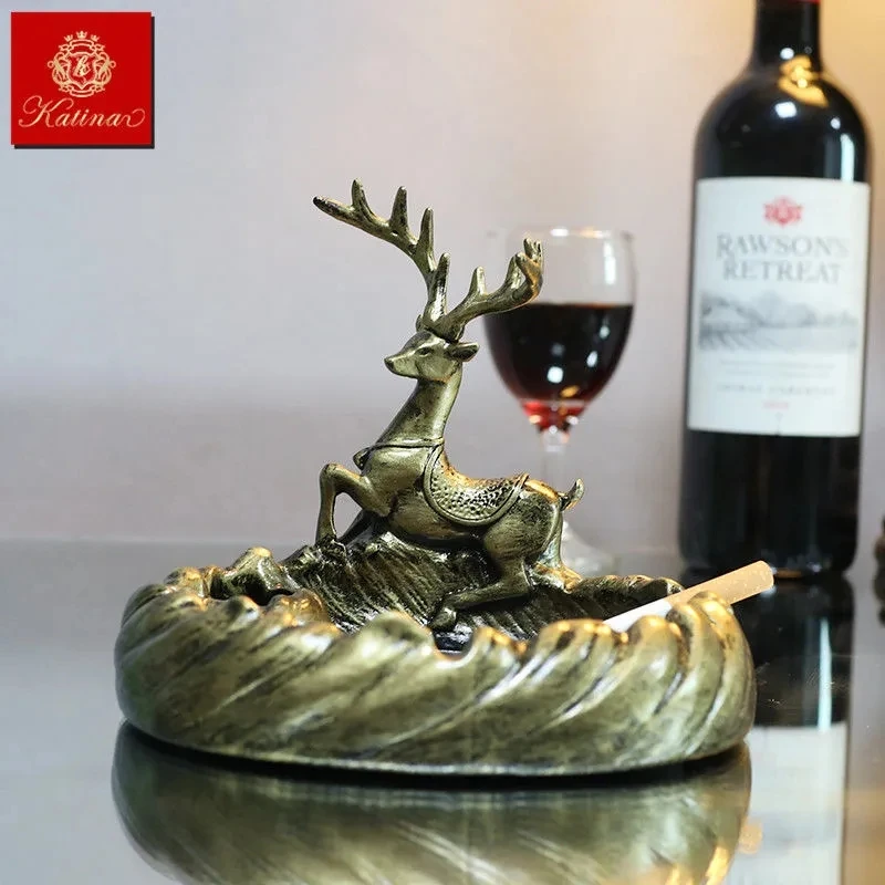 Resin animal ashtray large capacity ashtray living room office smoking accessories home furnishings gifts for men
Resin animal ashtray large capacity ashtray living room office smoking accessories home furnishings gifts for men