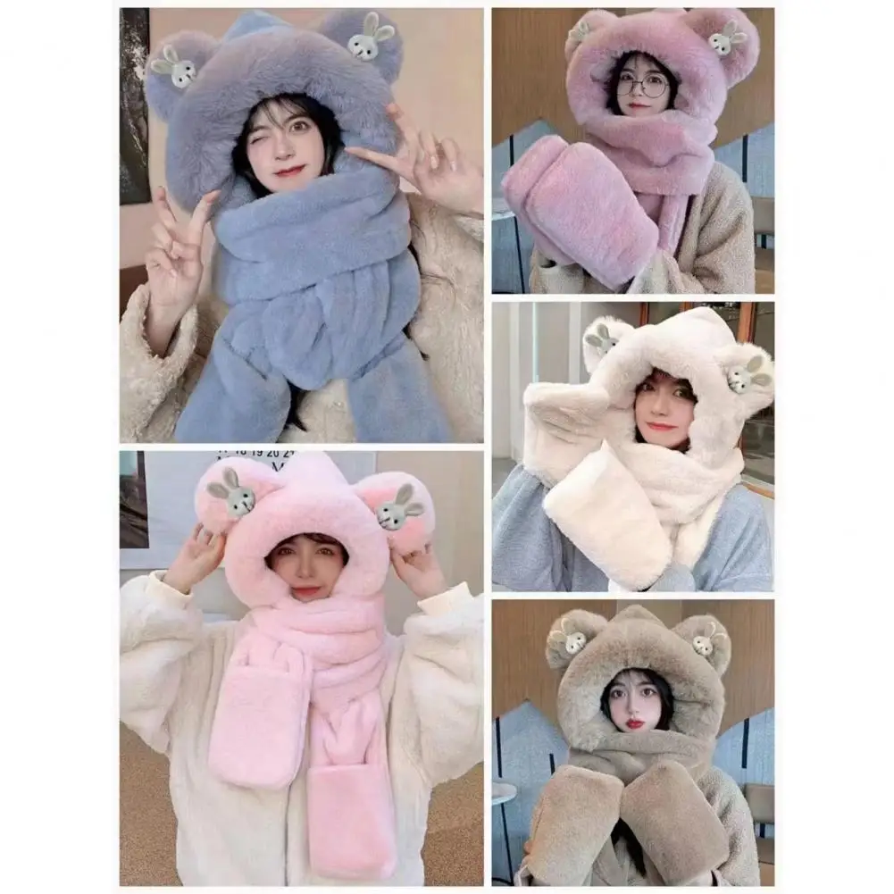 Шикарный женский шарф дизайн ушей Очаровательная утолщенная шапка без козырьков шарф перчатки осень зима женские теплая шапка повседневная одежда
Шикарный женский шарф дизайн ушей Очаровательная утолщенная шапка без козырьков шарф перчатки осень зима женские теплая шапка повседневная одежда