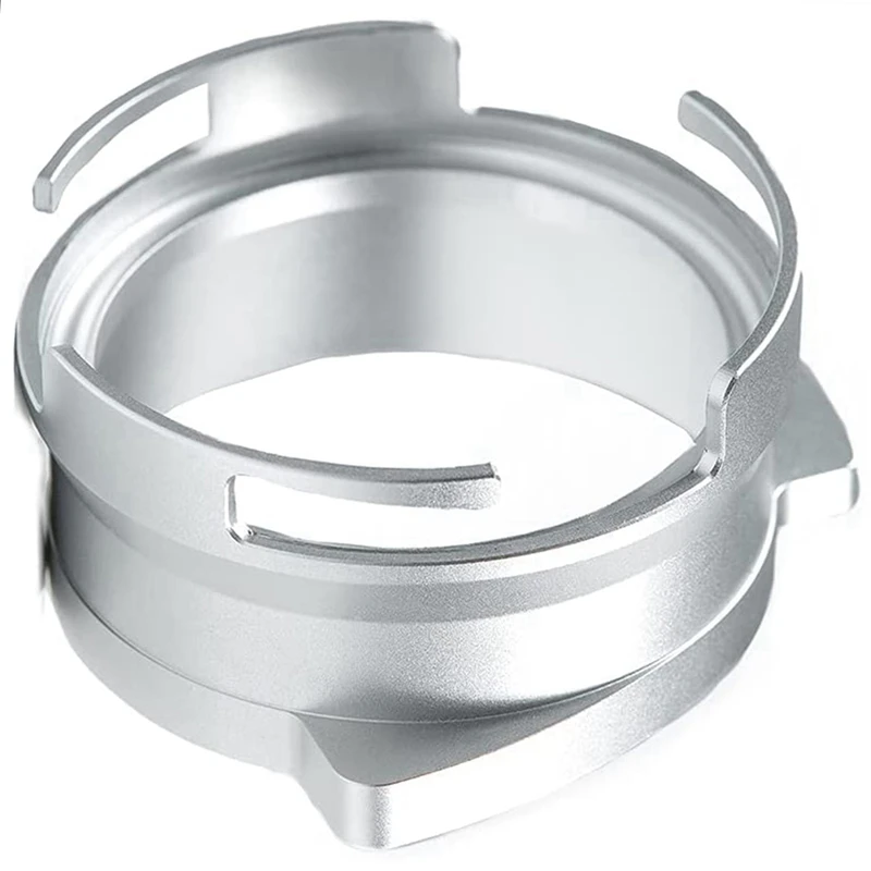 4X Espresso Dosing Funnel,Aluminum Metal Barista Coffee Dosing Funnel Compatible For 54Mm Breville Portafilter -Silver
4X Espresso Dosing Funnel,Aluminum Metal Barista Coffee Dosing Funnel Compatible For 54Mm Breville Portafilter -Silver