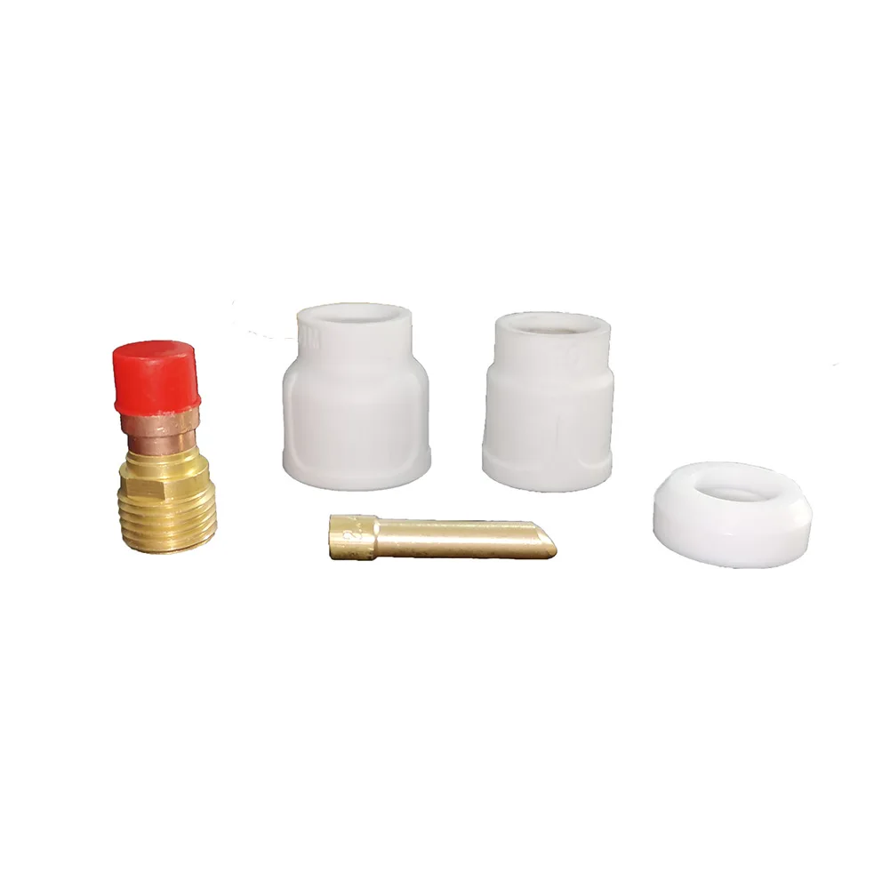 Ceramic Aluminia Nozzle Set For Tig Parts WP9/20/25 Welding Torch Welding Cup 10# 12# 2.4MM Gas Lens Chuck Set Welding Tools
Ceramic Aluminia Nozzle Set For Tig Parts WP9/20/25 Welding Torch Welding Cup 10# 12# 2.4MM Gas Lens Chuck Set Welding Tools