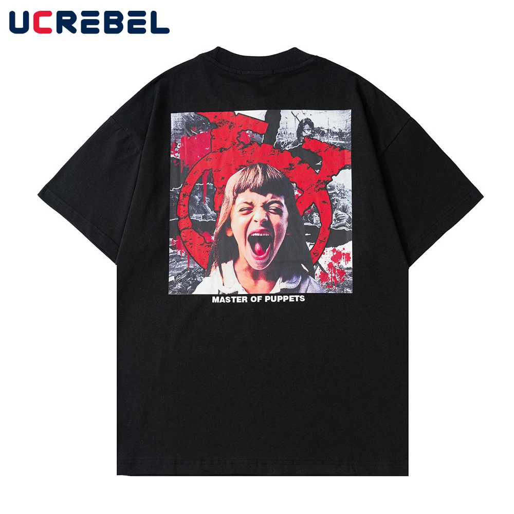 Футболка мужская хлопковая с коротким рукавом, Повседневная Свободная уличная одежда с принтом персонажа, с коротким рукавом и круглым выр... 
Футболка мужская хлопковая с коротким рукавом, Повседневная Свободная уличная одежда с принтом персонажа, с коротким рукавом и круглым выр...