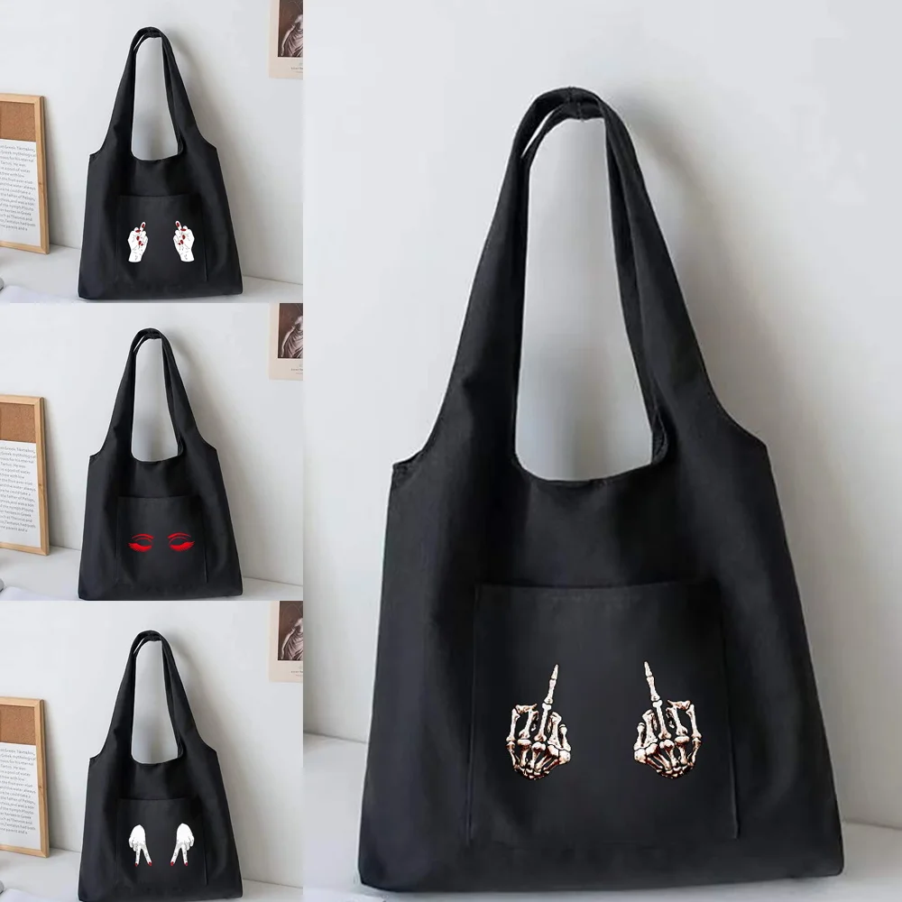 2023 New Women Canvas Vest Shoulder Bag Big Capacity Cloth Shopping Bags Chest Printing Tote Bag Ins Reusable Beach Shopper Pack
2023 New Women Canvas Vest Shoulder Bag Big Capacity Cloth Shopping Bags Chest Printing Tote Bag Ins Reusable Beach Shopper Pack