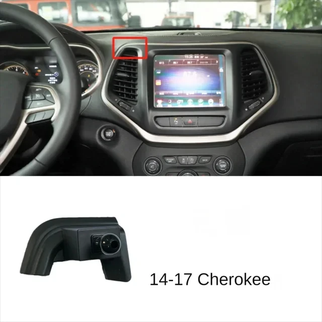 Портативный автомобильный держатель для телефона, подставка для вентиляционного отверстия, навигационное крепление, фиксированный кронштейн с защитой от падения для Jeep Cherokee Grand Cherokee Renegade
Портативный автомобильный держатель для телефона, подставка для вентиляционного отверстия, навигационное крепление, фиксированный кронштейн с защитой от падения для Jeep Cherokee Grand Cherokee Renegade