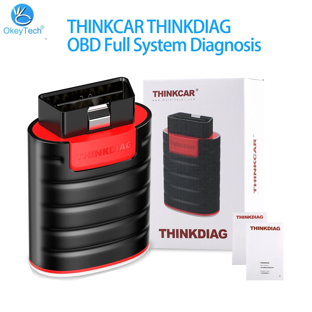 THINKCAR Thinkdiag Full System Diagnosis Tool OBD2 Scanner Tool Code Reader With All Brands License One Year Free Update
THINKCAR Thinkdiag Full System Diagnosis Tool OBD2 Scanner Tool Code Reader With All Brands License One Year Free Update