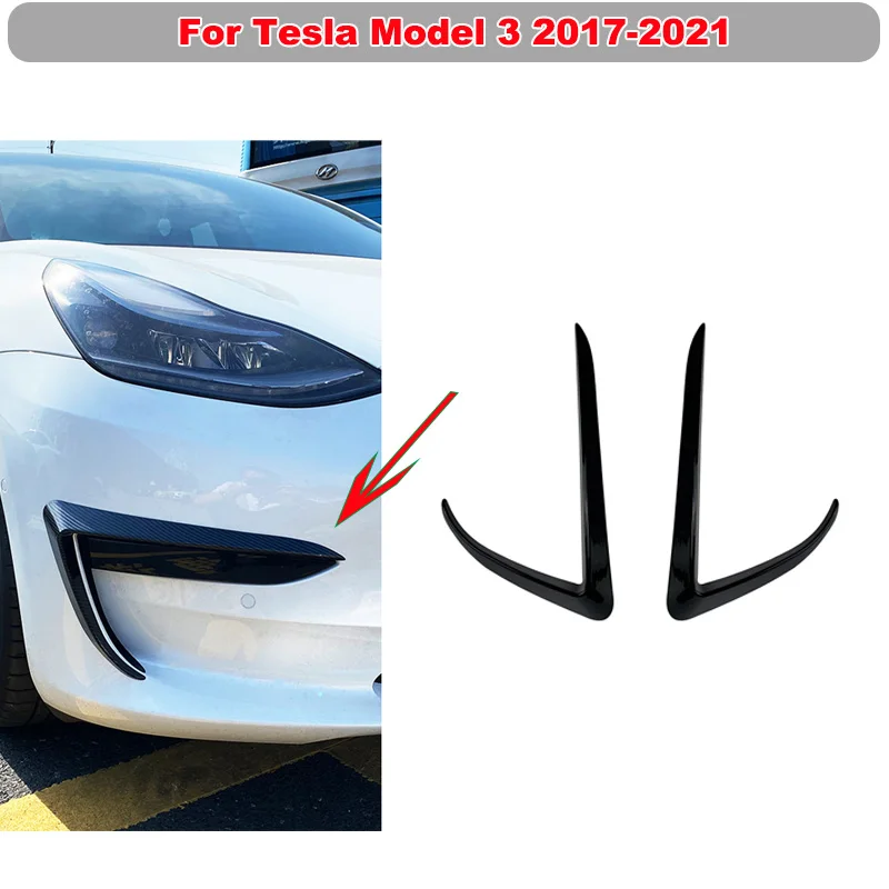 2PCS Fog Light Trim Cover Eyebrow Sticker Frame Front Bumper Splitter For Tesla Model 3 2017 2018 2019 2020 2021 Car Accessories
2PCS Fog Light Trim Cover Eyebrow Sticker Frame Front Bumper Splitter For Tesla Model 3 2017 2018 2019 2020 2021 Car Accessories