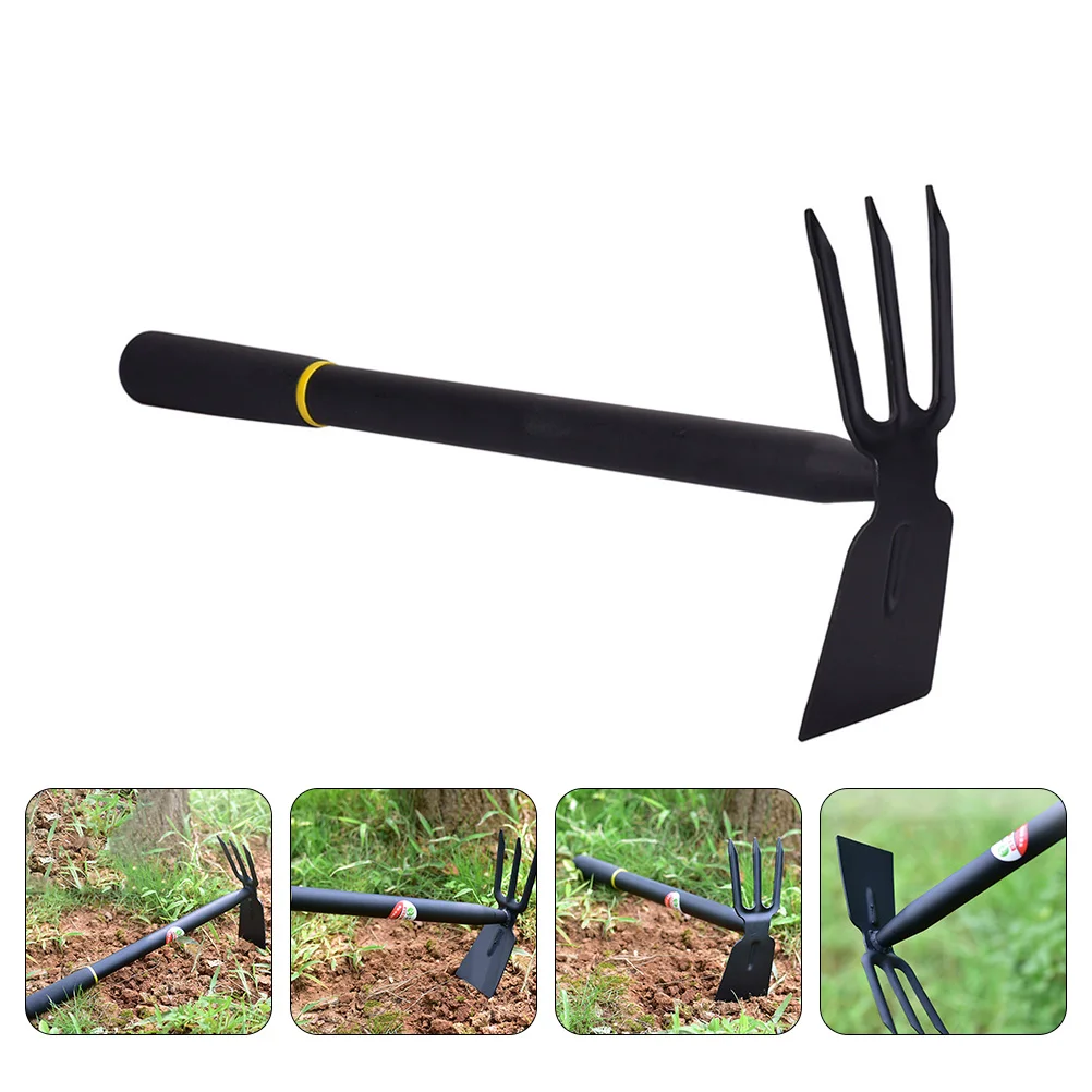 

Hoe Garden Hand Tools Cultivator Weeding Tiller Soil Digging Vegetable Planting Loosening Handle Weeder Shovel Tilling Hoes Tool