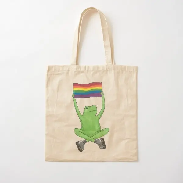 Хлопковая Холщовая Сумка Pride Frog, многоразовая сумка для продуктов, сумка на плечо с принтом, модная дорожная дизайнерская женская сумка-тоут...
Хлопковая Холщовая Сумка Pride Frog, многоразовая сумка для продуктов, сумка на плечо с принтом, модная дорожная дизайнерская женская сумка-тоут...