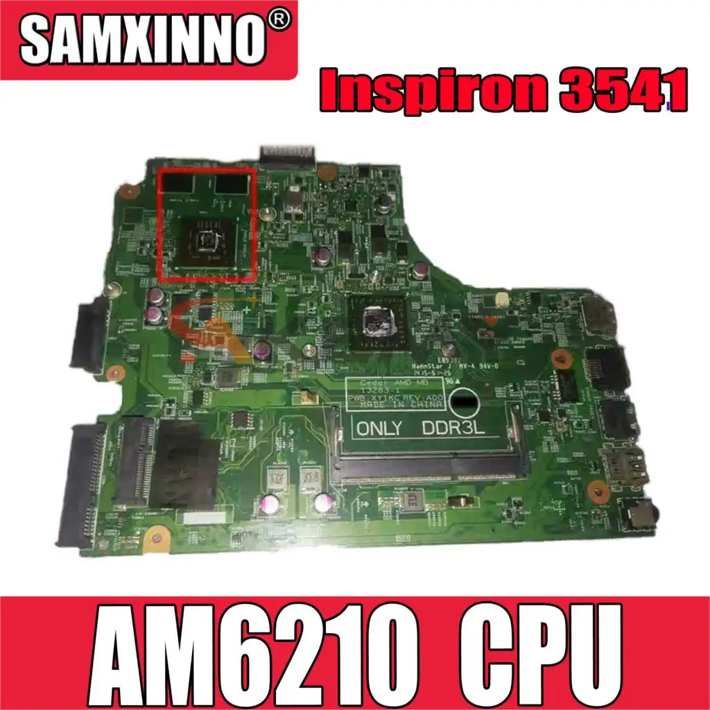 Оригинальная материнская плата для ноутбука DELL Inspiron 3541, материнская плата CN-0F594Y 0F594Y 13283-1 AM6210 216-0841084
Оригинальная материнская плата для ноутбука DELL Inspiron 3541, материнская плата CN-0F594Y 0F594Y 13283-1 AM6210 216-0841084