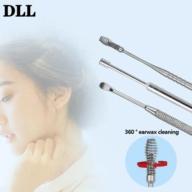 7pcs/set Stainless Steel Ear Wax Pickers set Stainless Steel Earpick Wax Remover Curette Ear Cleaner Tool New Arriva
7pcs/set Stainless Steel Ear Wax Pickers set Stainless Steel Earpick Wax Remover Curette Ear Cleaner Tool New Arriva