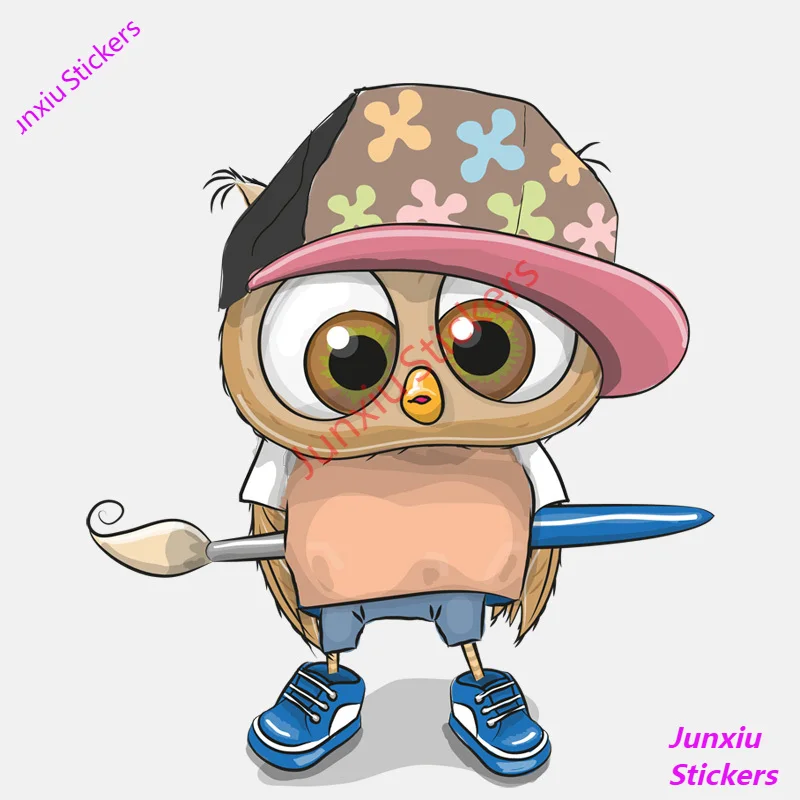 Creative Stickers Cute Owl Painter Car Sticker Rearview Mirror Car Animal Pattern Styling Accessories Motorcycle Decal PVC14cm
Creative Stickers Cute Owl Painter Car Sticker Rearview Mirror Car Animal Pattern Styling Accessories Motorcycle Decal PVC14cm