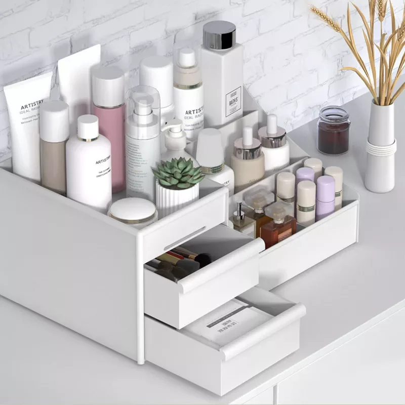 Make-Up Organisator Voor Cosmetische Grote Capaciteit Cosmetische Opbergdoos Organizer Desktop Sieraden Nagellak Make Drawer
Make-Up Organisator Voor Cosmetische Grote Capaciteit Cosmetische Opbergdoos Organizer Desktop Sieraden Nagellak Make Drawer