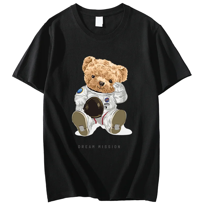 New Bear Print Clothing T-Shirt Harajuku 100%Cotton Summer For Men's O-Neck Short Sleeve OversizedTop Tees Free Shipping S-7XL
New Bear Print Clothing T-Shirt Harajuku 100%Cotton Summer For Men's O-Neck Short Sleeve OversizedTop Tees Free Shipping S-7XL