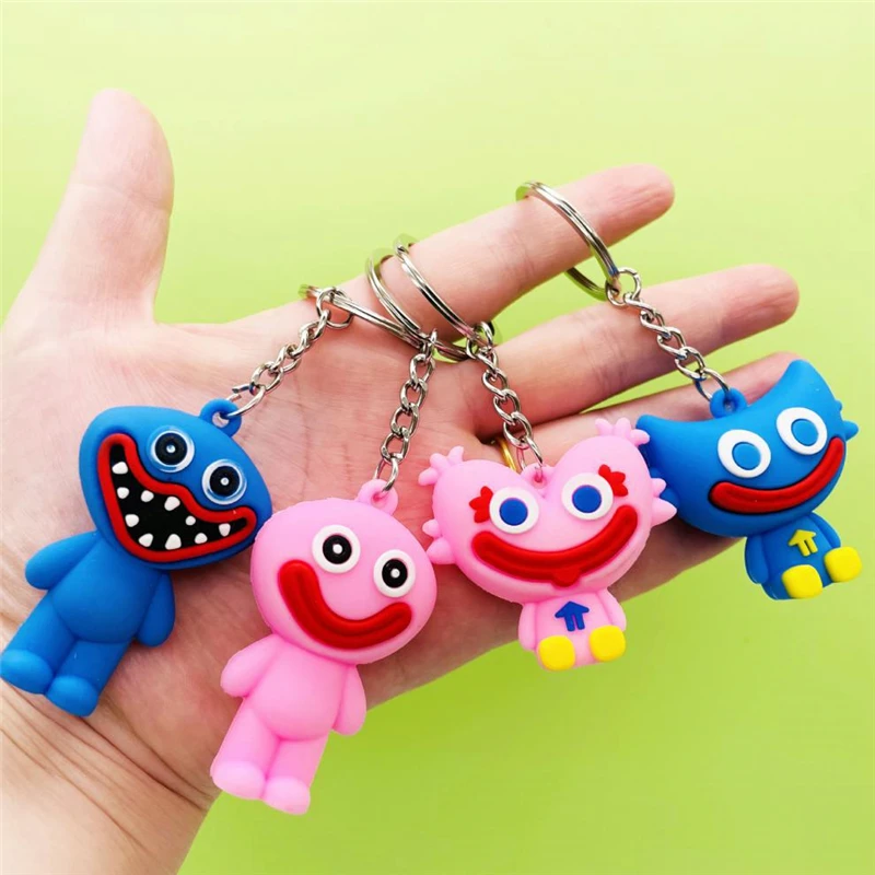 Cartoon Poppy Playtime Figure Keychain Huggy Wuggy Doll Keyring For Child Bag Toy DIY Pendant Gifts
Cartoon Poppy Playtime Figure Keychain Huggy Wuggy Doll Keyring For Child Bag Toy DIY Pendant Gifts