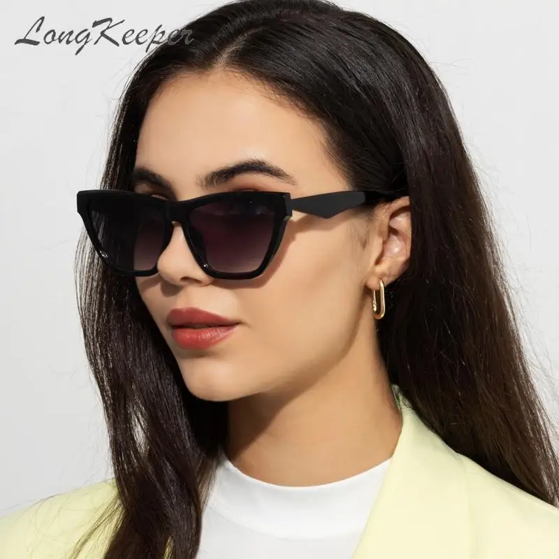 

Vintage Cat Eye Sunglasses Woman Brand Cateye Shades Fashion Sun Glasses for Female Sexy Gradient Sunglass Retro Eyewear Uv400