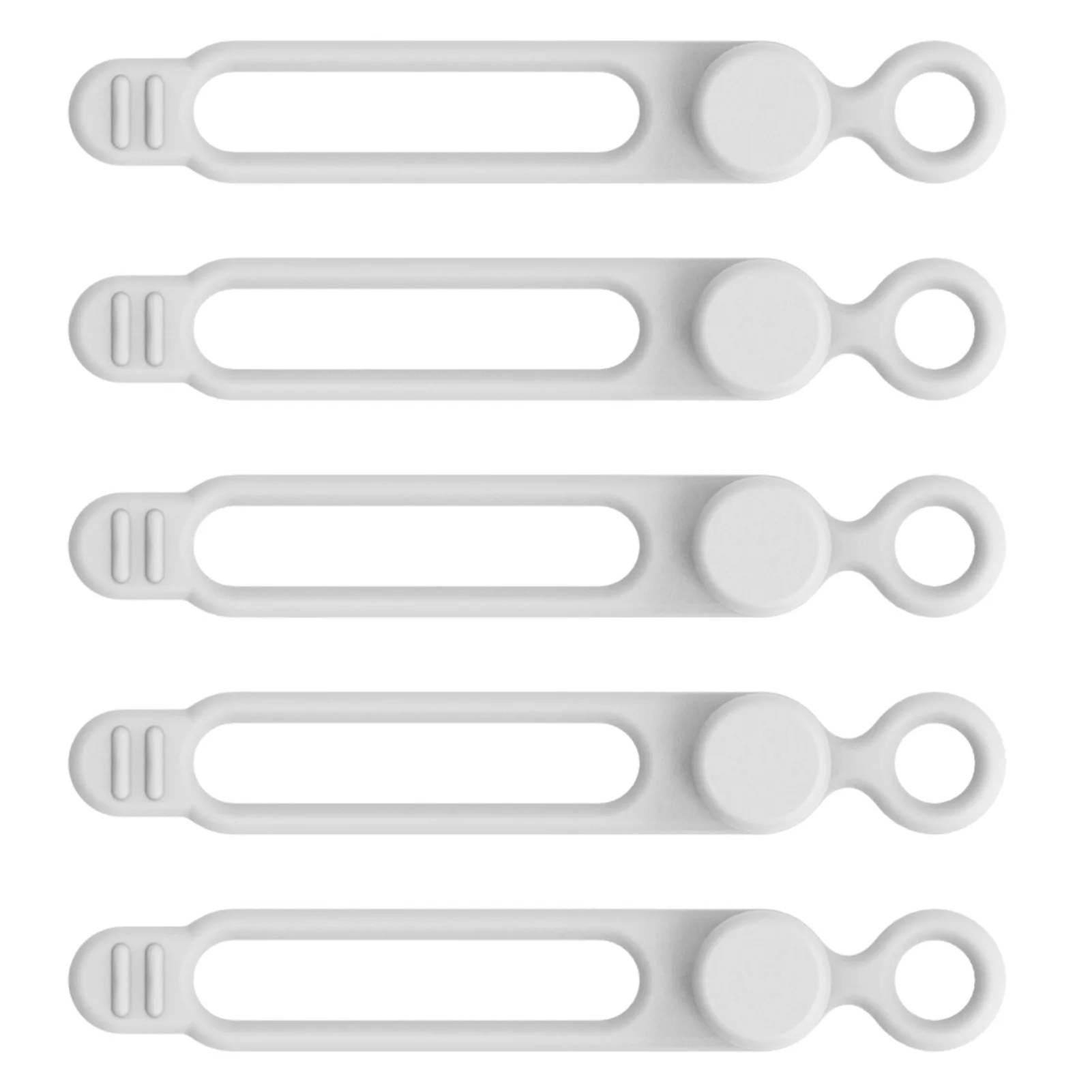 5 шт., силиконовые кабельные стяжки
5 шт., силиконовые кабельные стяжки