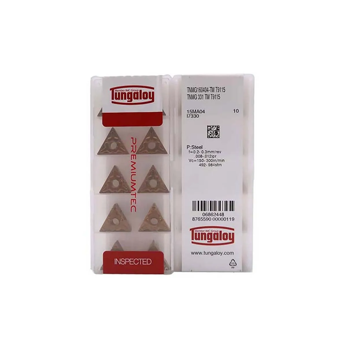 Tungaloy 100% Original TNMG TNMG16 TNMG160408 TNMG160404 TNMG160412 TM T9115 Medium-Roughing Carbide Turning Inserts
Tungaloy 100% Original TNMG TNMG16 TNMG160408 TNMG160404 TNMG160412 TM T9115 Medium-Roughing Carbide Turning Inserts