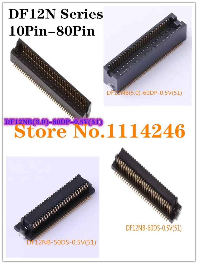 10Pcs/A Lot DF12NB(3.0)-30DP-0.5V(51) 100% original Board to Board Connectors 0.5MM Pitch 30P SMT Type
10Pcs/A Lot DF12NB(3.0)-30DP-0.5V(51) 100% original Board to Board Connectors 0.5MM Pitch 30P SMT Type
