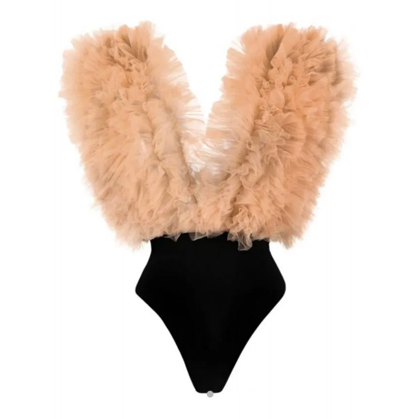 Fashion Tulle Top Women Bodysuit Party Clothing Custom Color Women Party Evening Women Jumpsuit
Fashion Tulle Top Women Bodysuit Party Clothing Custom Color Women Party Evening Women Jumpsuit