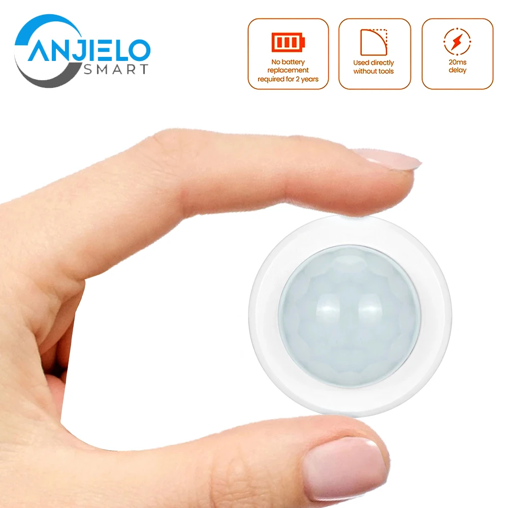 PIR Sensor Zigbee 3.0 Tuya Mini Smart Human Sports Body Smart Life Home Security Wireless
PIR Sensor Zigbee 3.0 Tuya Mini Smart Human Sports Body Smart Life Home Security Wireless