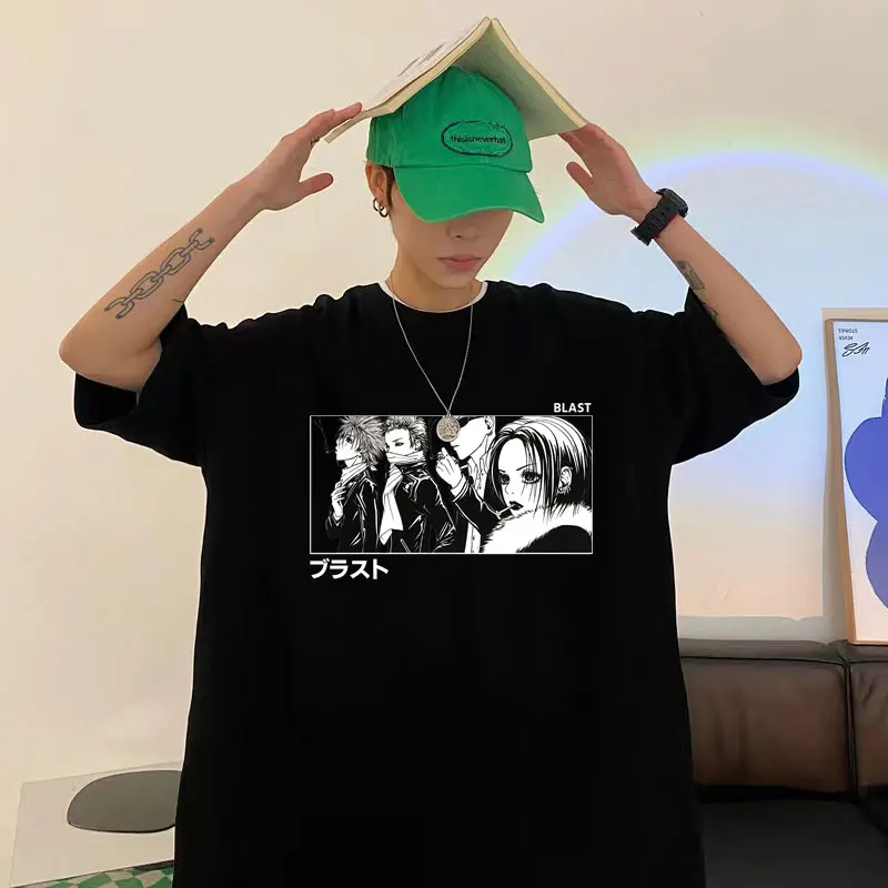 Новинка, футболка с принтом аниме Бана Осаки Нана, топы, мужские и женские модные футболки большого размера, футболка с коротким рукавом уни...
Новинка, футболка с принтом аниме Бана Осаки Нана, топы, мужские и женские модные футболки большого размера, футболка с коротким рукавом уни...