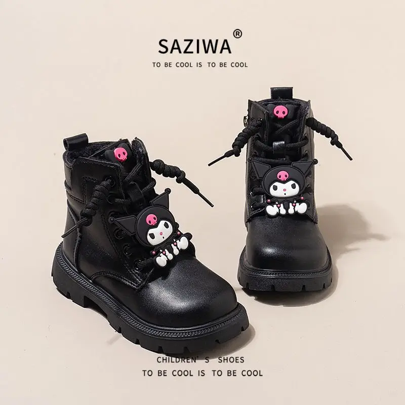 Winter Kawaii Anime Sanrio Children Warm Shoes Cute Cartoon Martin Boots Winter New Fleece Birthday Gifts Toys for Kids
Winter Kawaii Anime Sanrio Children Warm Shoes Cute Cartoon Martin Boots Winter New Fleece Birthday Gifts Toys for Kids