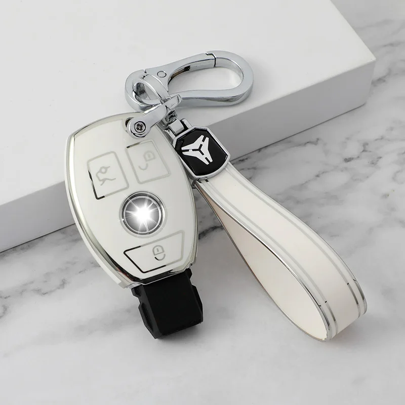 TPU Car Remote Key Case Cover for Mercedes Benz A B C S Class GLK GLA GLR W204 W210 W176 W251 W463 Shell Fob Bag Protector
TPU Car Remote Key Case Cover for Mercedes Benz A B C S Class GLK GLA GLR W204 W210 W176 W251 W463 Shell Fob Bag Protector